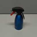 Evo Oil Sprayer 18/8 Stainless Steel, Non-Aerosol for Olive, Cooking Oils, and Vinegars, Blue, 16-Ounce Capacity