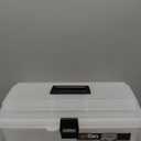ArtBin 6966AB 16 in. Lift-Out Tray Box, Portable Art & Craft Organizer with Handle and Tray, Clear