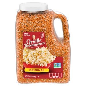 Orville Redenbacher's Gourmet Popcorn Kernels, Original Yellow, 8 lb., Best By: 08/02/25