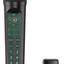 Karaoke & Live Streaming Microphone with Built-in Sound Card for TikTok YouTube Beginners, Voice Changer, Sound Effects, Bluetooth, Real-Time Monitoring, Easy Setup Podcast Recording Kit for Phones