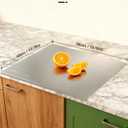 304 Stainless Steel Cutting Board for Kitchen Countertop, Chopping Board