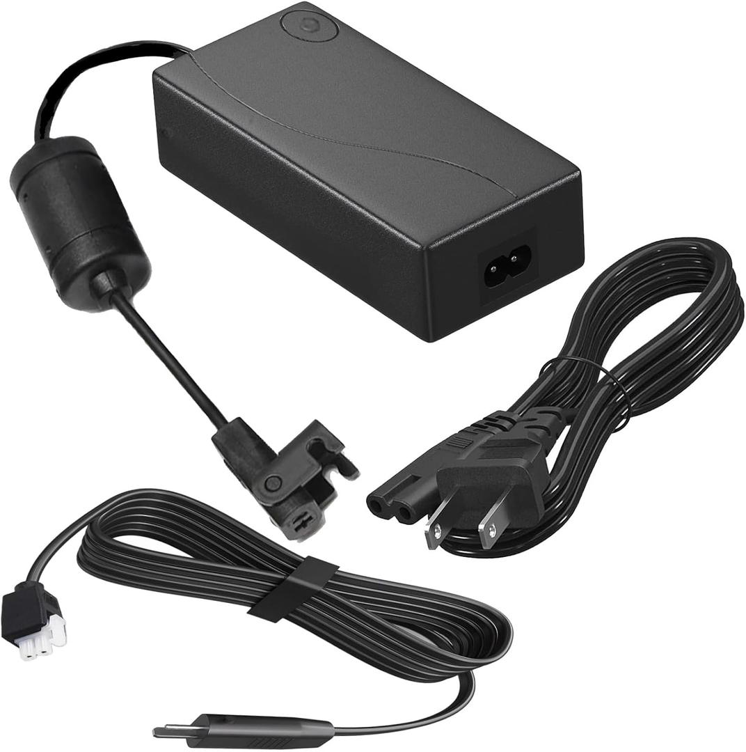 Adjustable Bed Frame Massage Power Adapter, Replacement of Lifting Power Cord Accessories for Electric Bed Power Supply, Compatible with Extend, Ergo, Sealy Ease and Serta Electric Adjustable beds