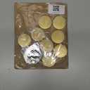 Engine Freeze Plug Kit Brass Freeze Frost Expansion Plug Parts MPE-100BR Compatible with Chevy Small Block 283ci 305ci 327ci 350ci 1957-1997
