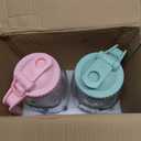 2 Pack - 64oz Glass Breast Milk Pitcher with Lid & Spout, Leakproof Mason Jar Breastmilk Pitcher - Wide Mouth, Airtight 2 Quart Water Jug for Milk Storage, Breastmilk, Sun Tea, Iced Coffee, Juice