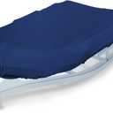 600D Marine Grade Fade and Tear Resistant Dinghy Cover, Heavy Duty Waterproof and Sunproof Inflatable Boat Cover, Navy (10.5'-11.5' Long)