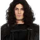 ALLAURA Game of Throne Costume Jon Snow Wig  Long Wavy Hair Cosplay Wigs for Mens  John Snow Costume Wig Bruno Wig