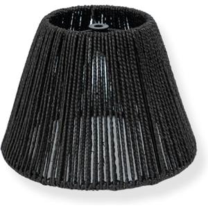 Wicker Seagrass Lamp Shade, Rustic Farmhouse Bell Lampshade Replacement for Table and Floor Lamps, Rattan Pendant Light Cover for Living Room, Bedroom, Kitchen Decor