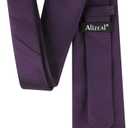 Alizeal Mens 3.15'' Vintage Necktie Pocket Square Hanky Set | Business Geometric Regular Patterns Tie