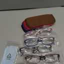 Kerecsen Reading Glasses 5 Pairs Fashion Ladies Readers Spring Hinge with Pattern Print Eyeglasses for Women (Multicolor 8, 2.25)