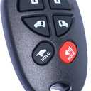 MechanMagic Key Fob Remote Replacement Fits for Toyota Sienna 2004 2005 2006 2007 2008 2009 2010 2011 2012 2013 2014 2015 2016 2017 GQ43VT20T Keyless Entry Remote Control 89742-AE050 (Pack of 1)