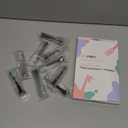 10 Pack Toothbrush Replacement Heads Compatible with 7AM2M AM100/AM105/AM110 Electric Toothbrush, Soft Brush Bristles, Black