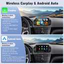 SIXWIN Android Car Stereo for Buick Regal 2009-2013/Opel Insignia 2008-2013 with Wireless CarPlay Android Auto Mirror Link 2G+64G 9 Inch Touchscreen Bluetooth GPS Navigation WiFi FM Backup Camera MIC