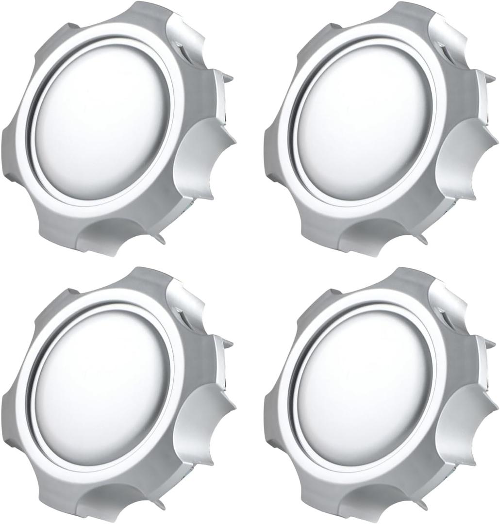 4PCS Wheel Center Hub Caps Compatible with 4Runner 1996-2002, Tacoma 1995-2000 6 Lugs 15" & 16" Rims Replace#: 42603-04030