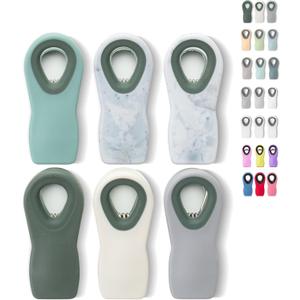 Mr. Pen- Magnetic Chip Clips, 6 Pack, Green Ombre, Bag Clips for Food