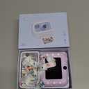 Instant Camera, Front Rear Dual Selfie Kids Camera with 1080P Videos, Holiday Birthday Gifts for Kids Age 3-12, Toddler Portable Travel Print Digital Camera Toy for 4 5 6 7 8 9 Year Boys Girls (Purple)