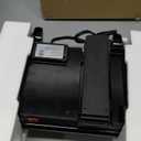 Panini Press Grill, 1000W Sandwich Maker with Non-Stick Coated Plates, Opens 180 Degrees for Any Size of Food, 3-in-1 Sandwich Press Electric Grill, Stainless Steel Surface and Removable Drip Tray (Black)