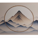 Suconvng Mountain Abstract Wall Art For Bedroom Office Artwork Mountain Forest Landscapes Wall Art Painting Canvas Art Wall Decor Pictures Prints Home Wall Decor 20×40 Inch