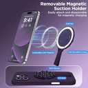 for iPhone 16 Pro Max Silicone Case Soft Protective Shockproof Magnetic Case Compatible MagSafe iPhone 16 Pro Max 6.9" Silicones Phone Case (Dark Purple)