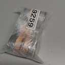 Glass Cosmetic Containers with Wood Lid Refillable Cosmetic,6Pack