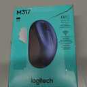 Logitech M317 Wireless Mouse, 2.4 GHz with USB Receiver, 1000 DPI Optical Tracking, 12 Month Battery, Compatible with PC, Mac, Laptop, Chromebook - Blue