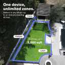 OtO Lawn Smart Sprinkler App-Controlled Precision Watering, Solar-Powered, Weather Intelligence, Rain Skips, Quick Install, Covers 5,000 sq ft, Water-Saving Irrigation System