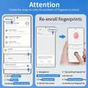 2 x 2 Pack for Samsung Galaxy S25 Ultra Screen Protector Tempered Glass [Auto Alignment Kit][0.03s Fingerprint Unlocked] 6.9'', HD-Clear, Anti-Bubble, Full Coverage