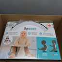Upseat The Original Ergonomic Baby Floor & Booster Seat with Tray, Developed with Physical Therapists for Upright Posture & Healthy Hip Development, 424 Months, Dishwasher-Safe Extra-Large Tray, Gray