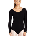 Capezio womens Cotton Classic Long Sleeve Leotard, Size S