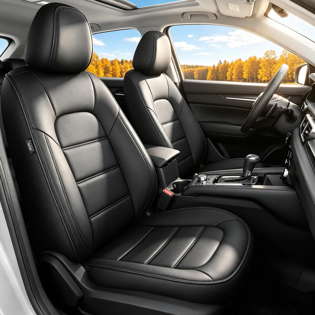 TTX LIGHTING Custom Fit Front Seat Covers for Mazda CX-5 2017-2025 2 Seats