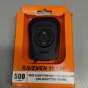 RAVEMEN FR500 Bike Front Light for Night Daytime Riding, Compatible with Garmin/Wahoo Computers, 6 Modes, Auto On/Off, Side Visible, USB-C Rechargeable & Output Bicycle Headlight for Road Urban Biking