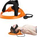 ECOGUN Posture Neck Exercising Cervical Spine Hydrator Pump, Relief for Stiffness, Relieves Neck Pain, Curve Restorer Orange