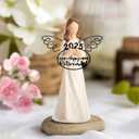 Retirement Gift for Woman 2025 - Happy Retirement Gifts for Coworker Teacher Nurses Boss Mom Grandma Sister Retirees Women Retirement Party Decorations with Angel Figurine Retirement Blessing Card