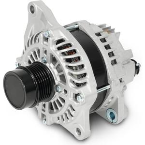 Alternator 04801490AA Fits for Dodge Journey L4 2.4L 2360cc, 2009-2020 Replace 11440, A002TX0281, A2TX0281, AL6480X, 11440N, 4801490AA, 4801490AC, 4801490AD (12V 160A CW 6-Grooves) 1 Year Worry-Free