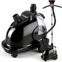 Professional Garment Steamer for Clothes, 2000W Powerful Steam Iron with 1.5L Water Tank, 40 Minutes Continuous Steam, Heavy Duty Clothes Steamer for Home, Commercial Use, Pearl Black