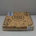 Round Pizza Stone for Oven 16 inch - Large Pizza Stone with Handles, Metal Pizza Peel, Pizza Cutter and Dough Tool - Baking Stone for Oven Bread - Thick Heavy Duty Cordierite Baking Stones