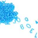 C CRYSTAL LEMON Felt Letter Board Set  294-Piece Blue Letters, Numbers & Symbols for 3/4-inch Message Board Letters for Felt Board