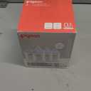 Pigeon PP Nursing Bottle Wide Neck, Anti-Colic, Streamlined Body, Natural Feel, Easy to Clean, 5 Oz (Pack of 4), Includes 4pcs SS Nipples (0m+)