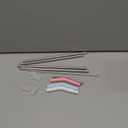 4 PACK 20 oz Straight Metal Straws with Silicone Tip for 20 oz Tumbler, Stainless Steel Reusable Drinking Metal Straw for YETI, STANLEY, US Acrylio, BJPKPK, Simple Modern and so on (COLOR 6)