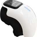Knee Massager, Electric Knee Massager with Heat, 9-Modes-Heat-and-Vibration Knee Massager for-Pain-Relief, Knee Heat Massager for Knees, USB Charging Portable Knee Massager with LED Screen