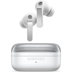 Samsung Galaxy Buds 4 Pro (2026) AI True Wireless Bluetooth Earbuds, Hi-Res Audio, 2-Way Speaker, ANC 2.0, Optimized Comfort, IP57, Live Translation, White