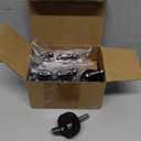 Quick Release Thumb Screw for Jeep Wrangler JK 2007-20018, JL 2018-2022 & Gladiator JT - Billet Aluminum Hard Top Fastener with Integrated D Ring (Black)