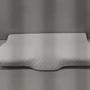 Derila Cervical Queen Size Pillow for Sleeping - Support Pillow for Side, Back, Stomach Sleepers - Contour Best Bed Pillows for Sleeping (1 Pillow | White)