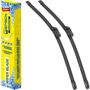 GSPSCN 2 Wipers For Benz C219 CLS500 CLS55 CLS550 CLS63 W211 W212 E320 E350 E500 E550 E55 E63 SL500 SL55 SL550 SL600 SL63 SL65 Original Equipment Windshield Wiper Blade 26"+26" (Set of 2)