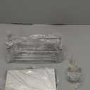 Sponge Holder for Kitchen Sink, Rustproof 304 Stainless Steel, Kitchen Sink Organizer for Sponges, Soap Dispenser, Brush, Towel, Sponge Caddy (Silver)