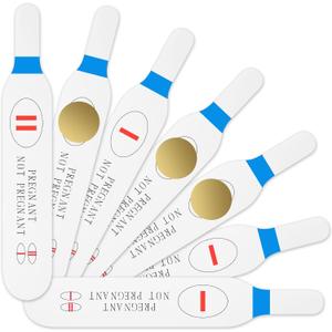 Sinload 40 Pcs Blue Scratch off Pregnancy Test Kit Baby Shower Games Baby Shower Games Baby Shower Scratch off Game for Boys