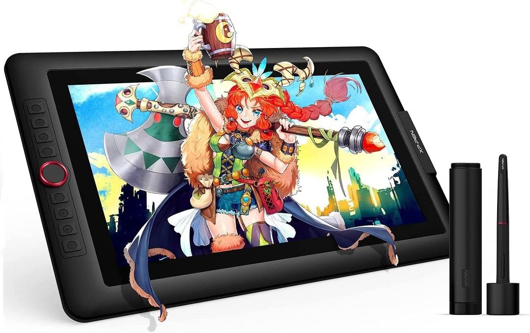 15.6" Drawing Tablet with Screen XPPen Artist 15.6 Pro Tilt Support Graphics Tablet Full-Laminated Red Dial (120% sRGB) Drawing Monitor Display 8192 Levels Pressure Sensitive & 8 Shortcut Keys 15.6" Drawing Tablet with Screen XPPen Artist 15.6 Pro Tilt Support Graphics Tablet Full-Laminated Red Dial (120% sRGB) Drawing Monitor Display 8192 Levels Pressure Sensitive & 8 Shortcut Keys