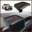 Muslogy Dashboard Storage Box for 2024 2025 2026 Tacoma & 2025 2026 4Runner Accessories Center Console Organizer w/ 8-inch Screen for SR SR5 TRD PreRunner TRD Sport Off-Road Pro Trailhunter (Red)