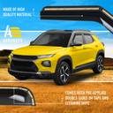 AEROGUYS 38" In-Channel Window Deflectors Extra Durable Window Visors Rain Guards Fit for Chevrolet (Chevy) Trailblazer 2021-2025, Sun Visors, Wind Vent Visors, Car Accessories - 2 pcs. AG0644
