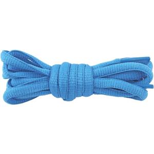 4 x Oval Athletic Shoelaces Half Round Shoe Laces for Sneakers Running Shoes Sport Shoe Strings 23 Color (39"(100cm), Blue)