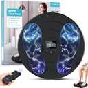 KNQZE Foot Massager for Neuropathy, TENS + EMS Foot Stimulator for Circulation, 10 Modes + 20 Intensities, Wireless Remote, Neuropathy Pain Relief for Feet, Plantar Fasciitis, Gifts for Mom & Dad